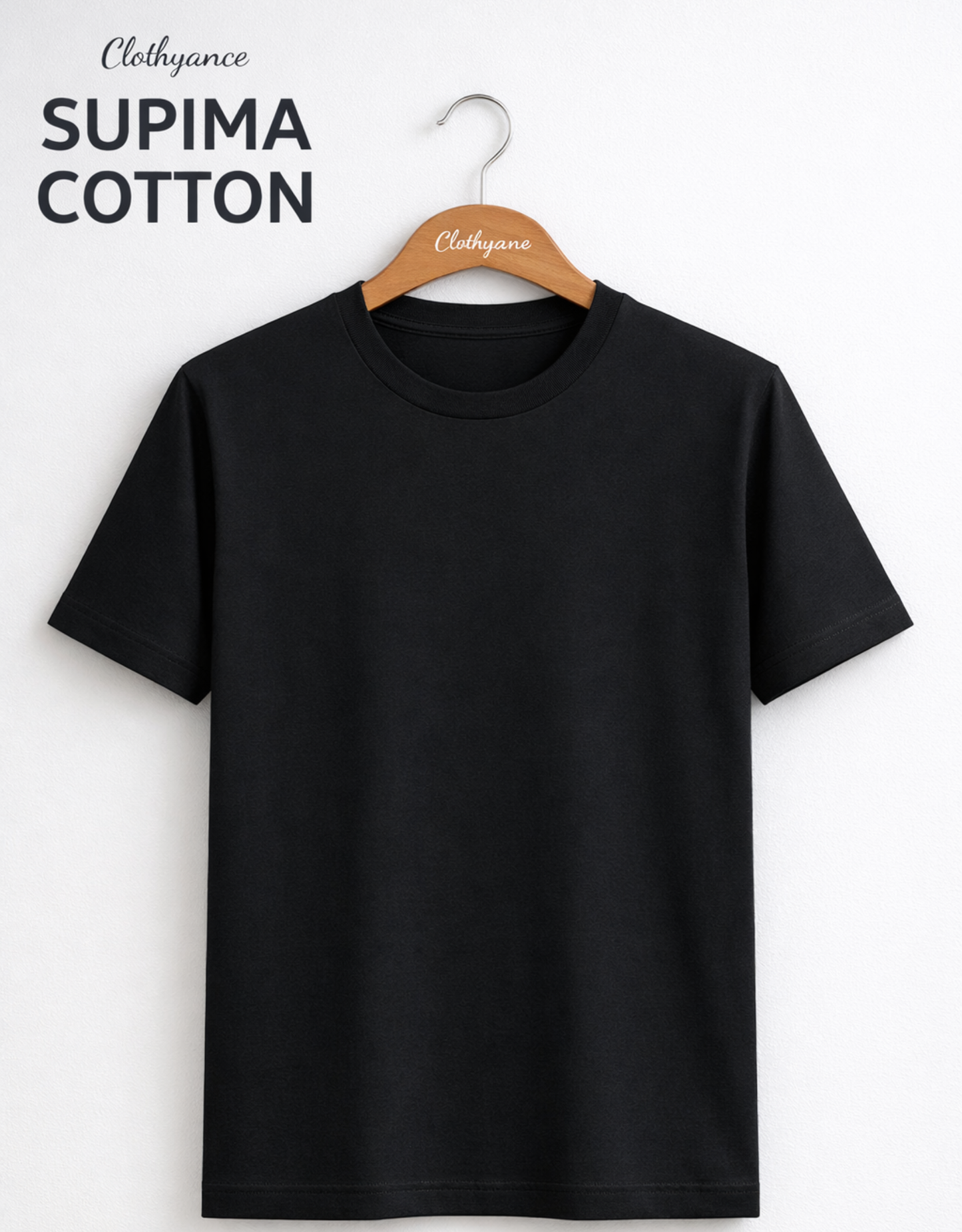 Black Supima T-Shirt