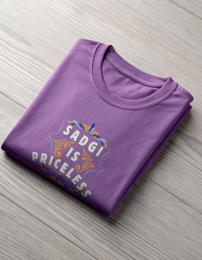 Sadgi Is Priceless Unisex Classic Crew T-Shirt