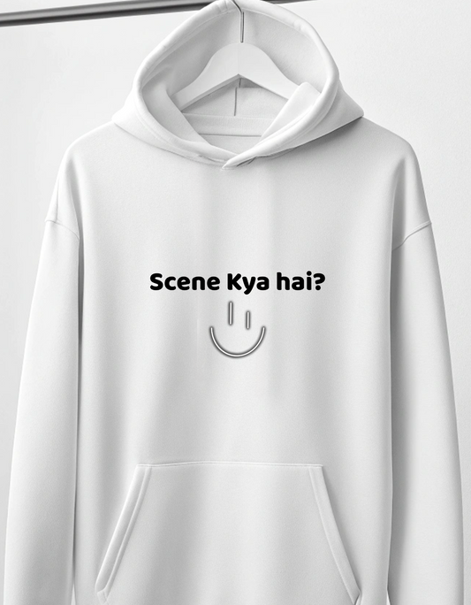 Scene Kya Hai? Funny Unisex Hoodie
