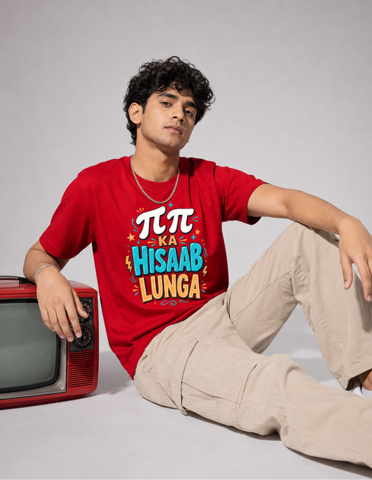 Pi Pi Ka Hisaab Lunga Classic Crew T-Shirt