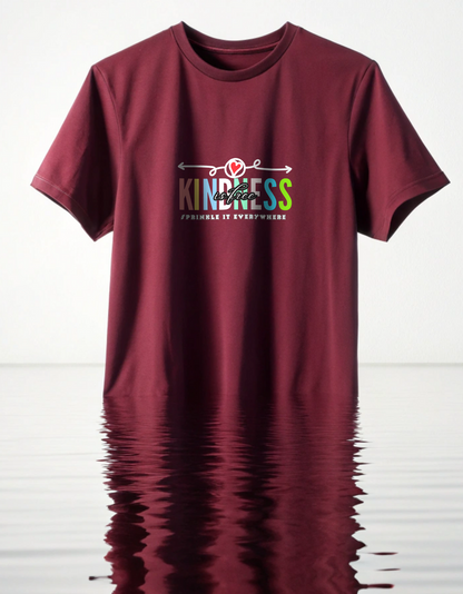 Kindness Is Free Sprinkle It Everywhere Positive Quote T-Shirt