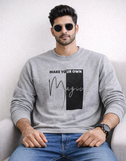Make Your Own Magic Sweatshirt for Men
