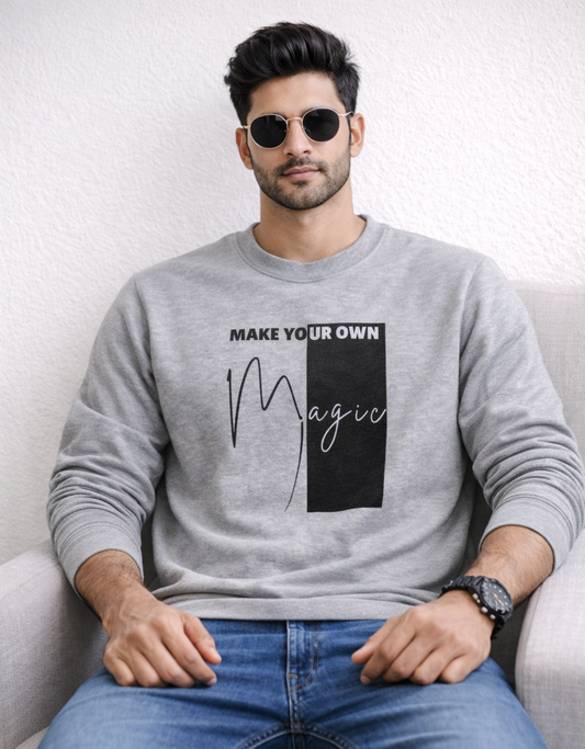 Make Your Own Magic Sweatshirt for Men
