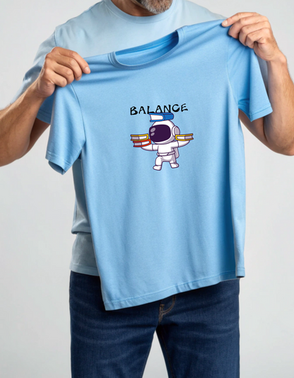 Balance Astronaut Unisex Classic Crew T-Shirt