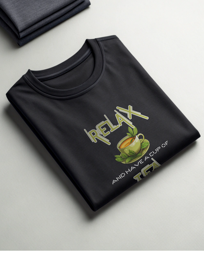 Relax and Have a Cup of Tea Unisex Classic Crew T-Shirt
