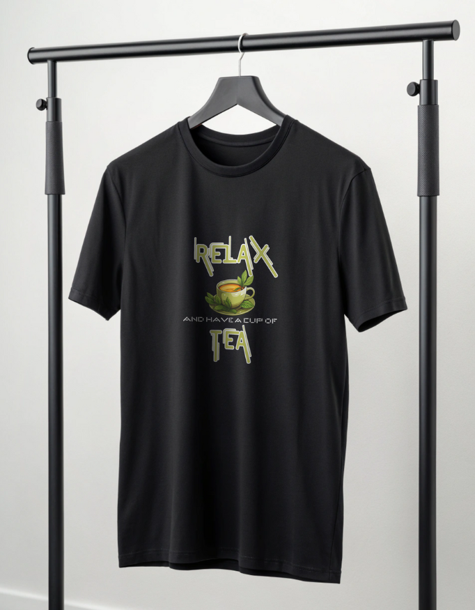 Relax and Have a Cup of Tea Unisex Classic Crew T-Shirt