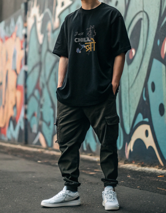 Just Chill Bro Unisex Oversized Classic T-Shirt