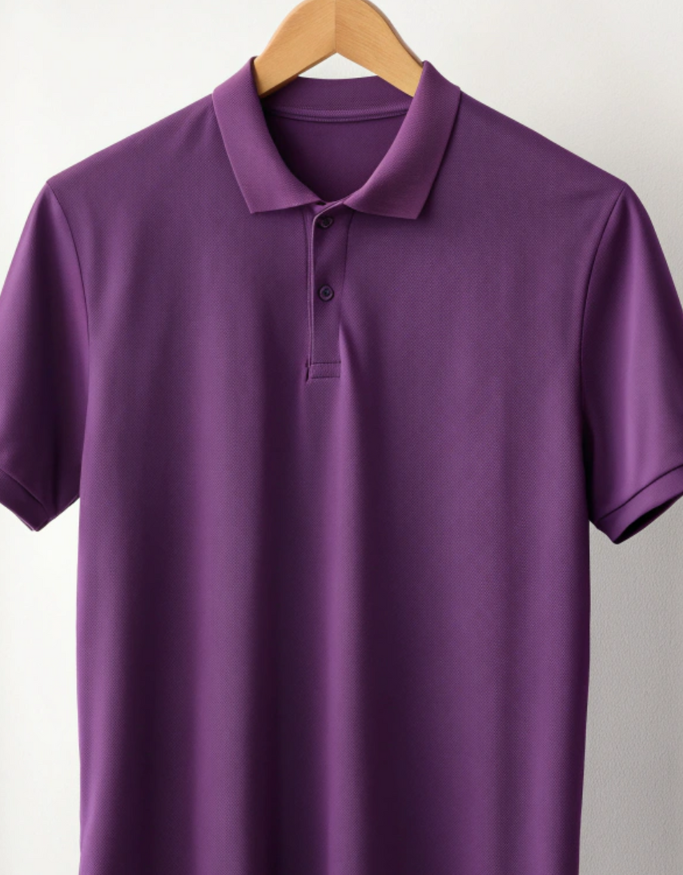 Men's Polo Purple