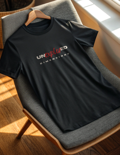 Unexplored Dimensions Motivational Unisex Classic Crew T-Shirt