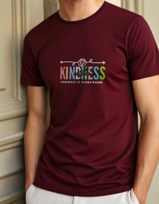 Kindness Is Free Sprinkle It Everywhere Positive Quote T-Shirt