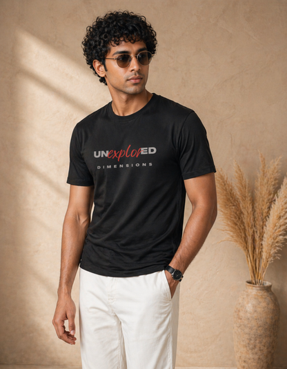Unexplored Dimensions Motivational Classic Crew T-Shirt