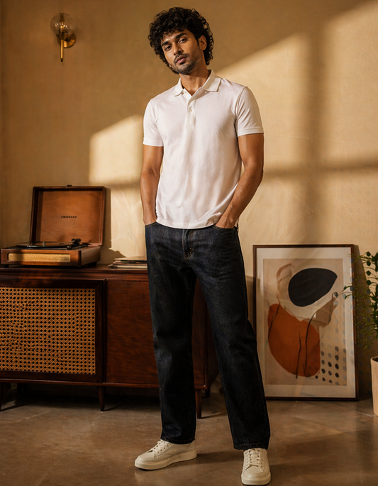 Men's Polo White T-shirts