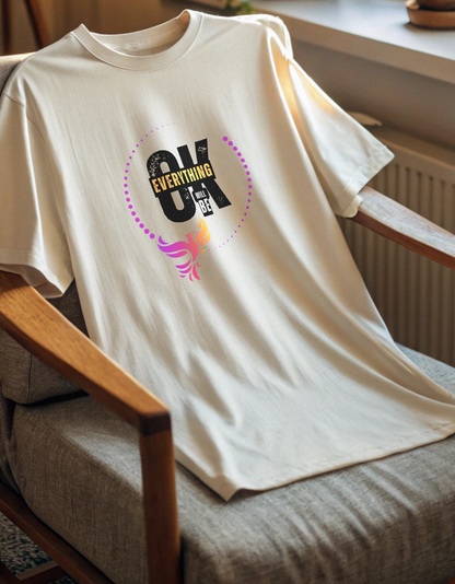 Everything Will Be Okay Unisex Oversized Classic T-Shirt