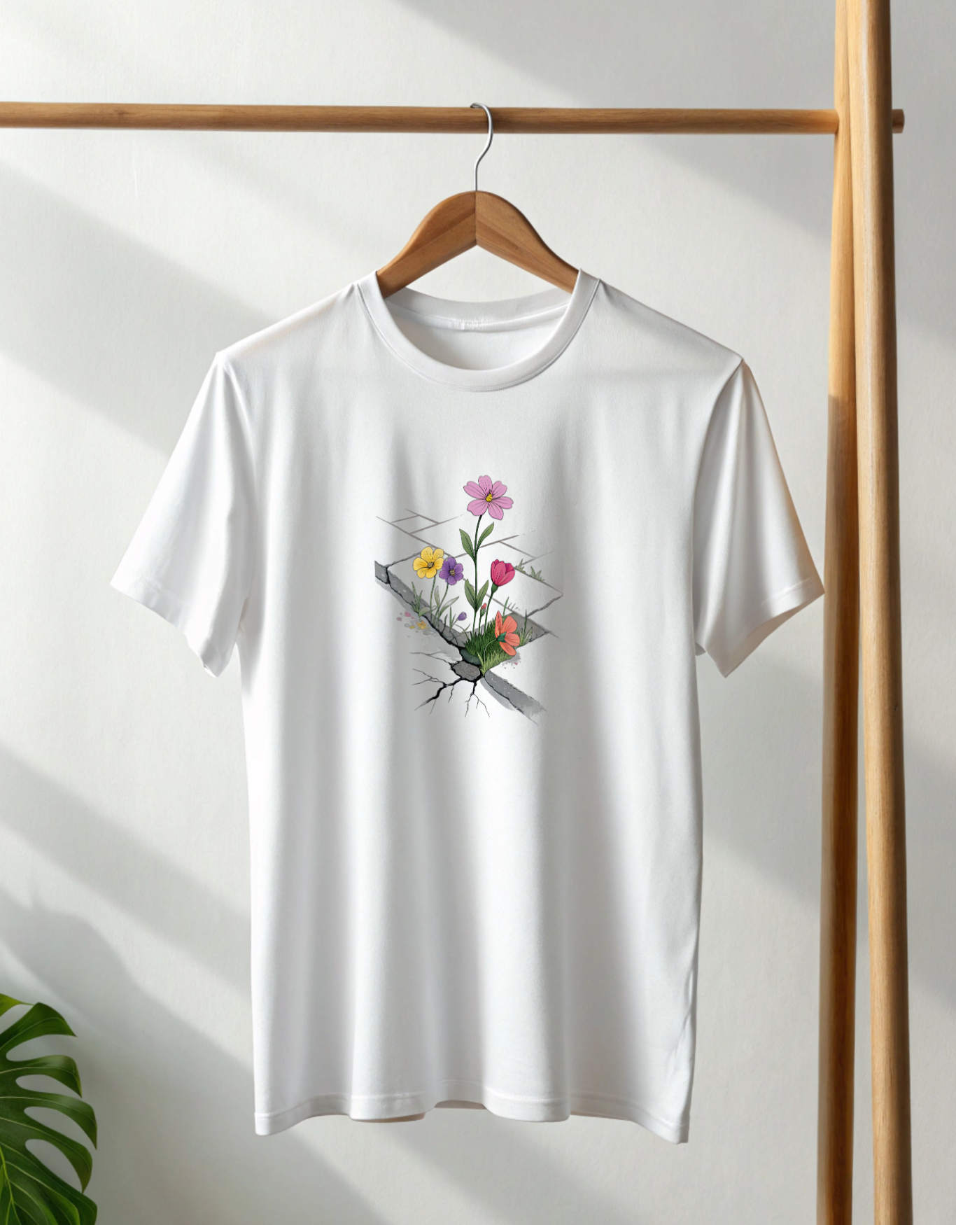 Beauty Breaks Through Classic Crew T-Shirt