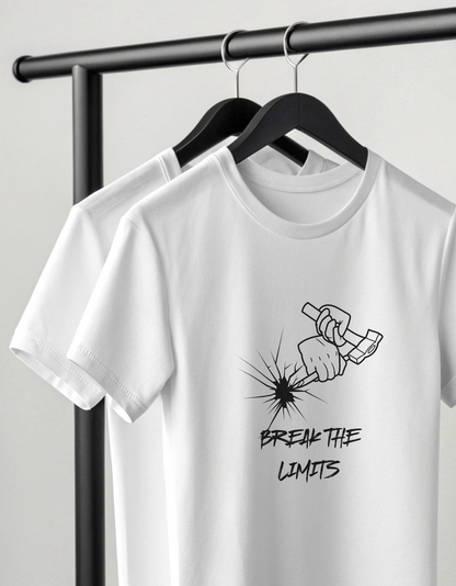 Break the Limits Motivational Unisex Classic Crew T-Shirt
