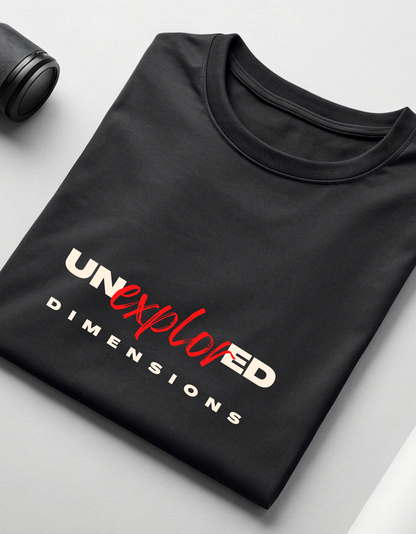 Unexplored Dimensions Motivational Unisex Classic Crew T-Shirt