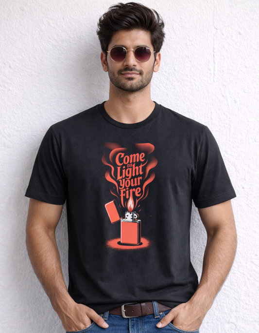 Light Your Fire Classic Crew T-Shirt