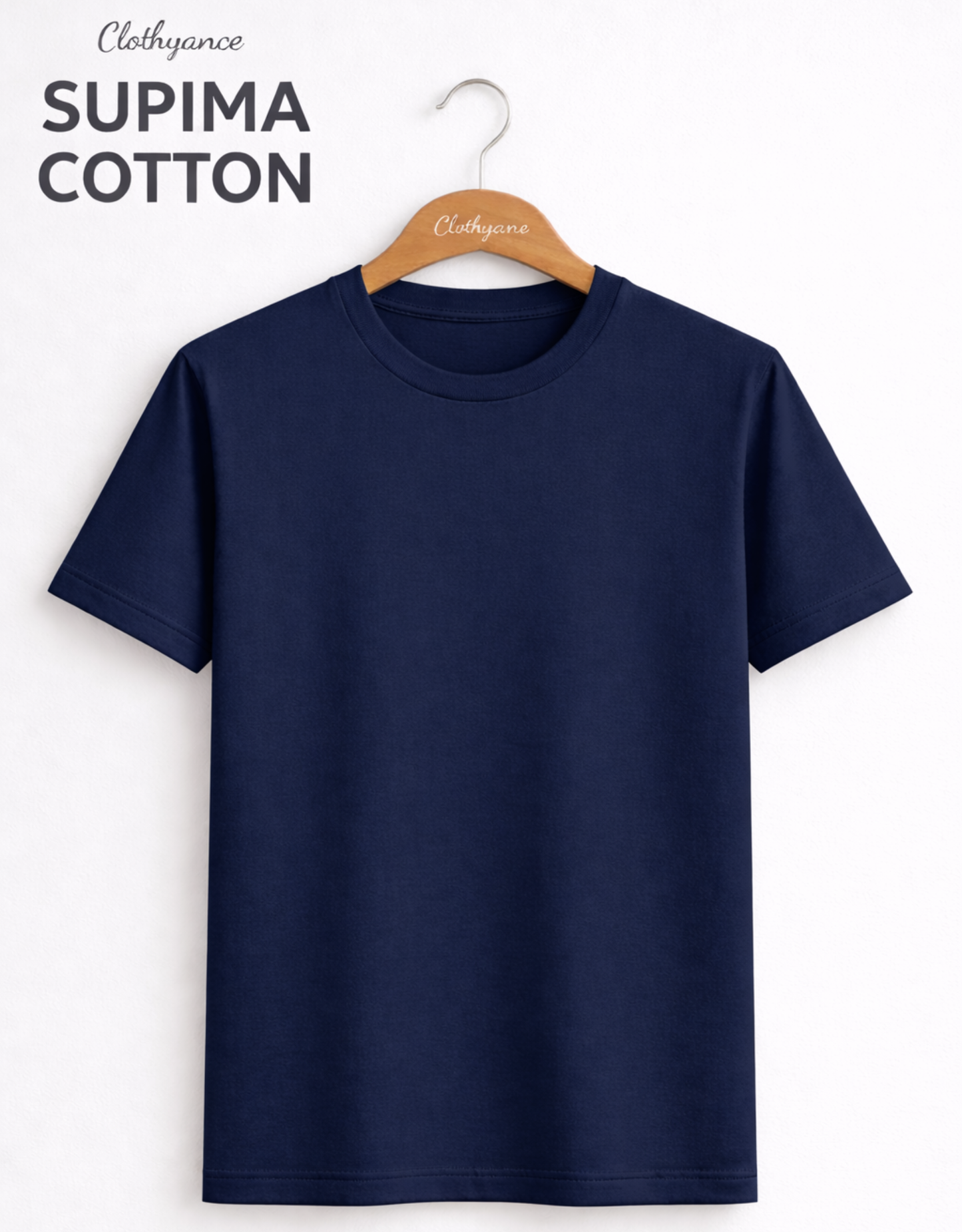 Navy Blue Supima T-Shirt