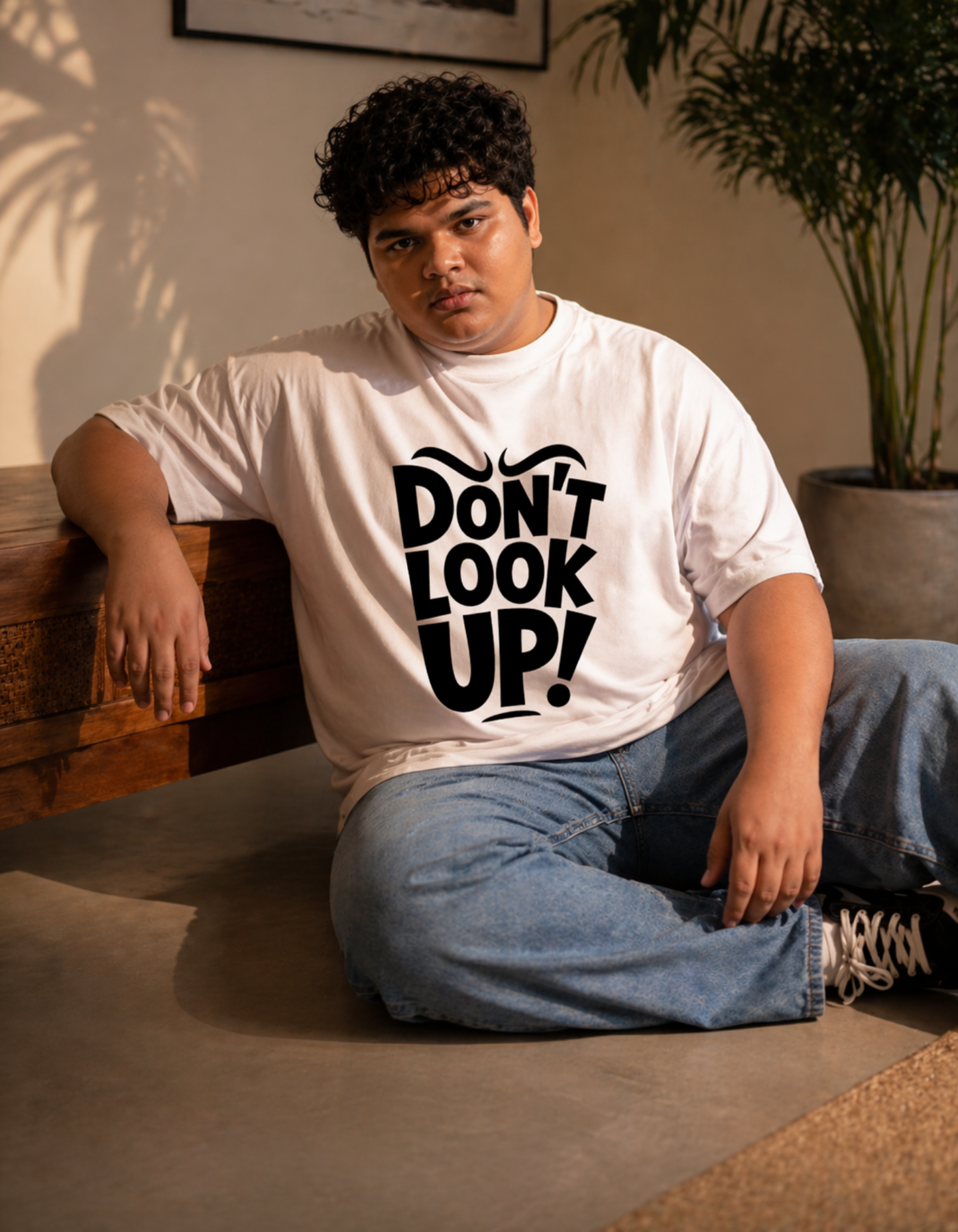 Don't Look Up Classic Crew T-Shirt