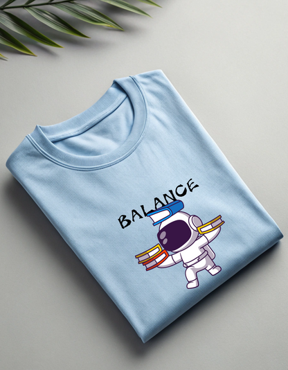 Balance Astronaut Unisex Classic Crew T-Shirt