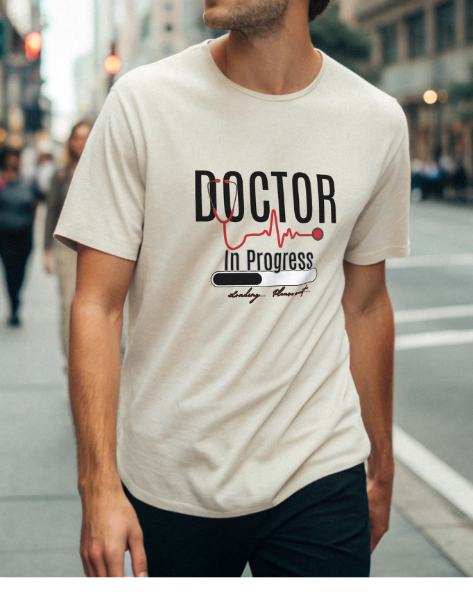 Doctor In Progress Unisex Classic Crew T-Shirt