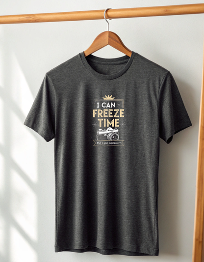 I Can Freeze Time Classic Crew T-Shirt