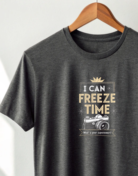 I Can Freeze Time Classic Crew T-Shirt