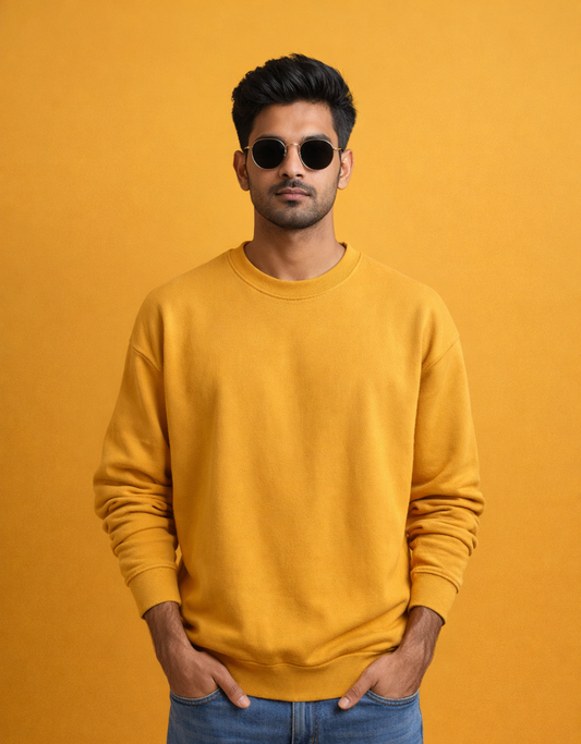 Mustard Yellow Sweatshirt