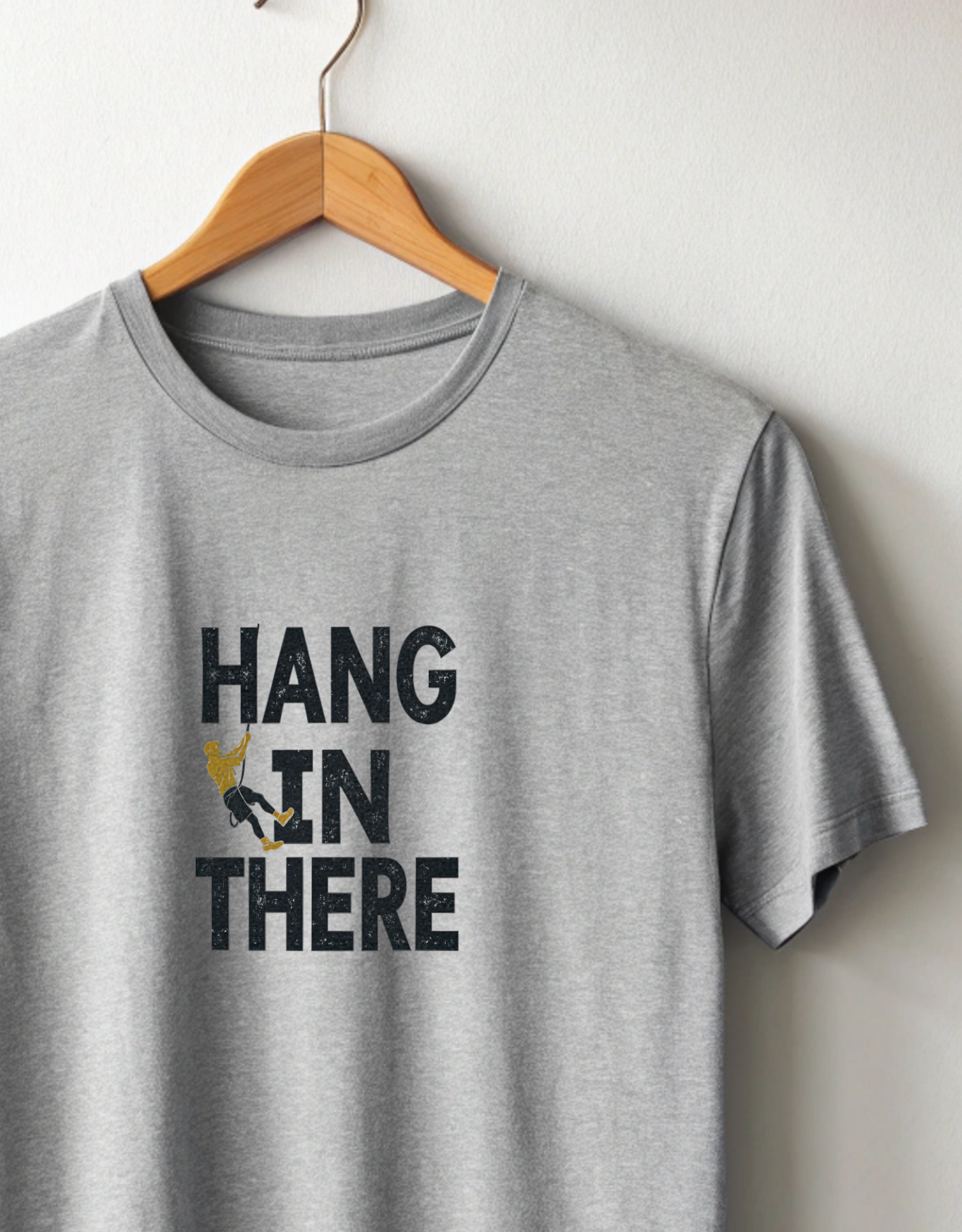 Hang In There Classic Crew T-Shirt
