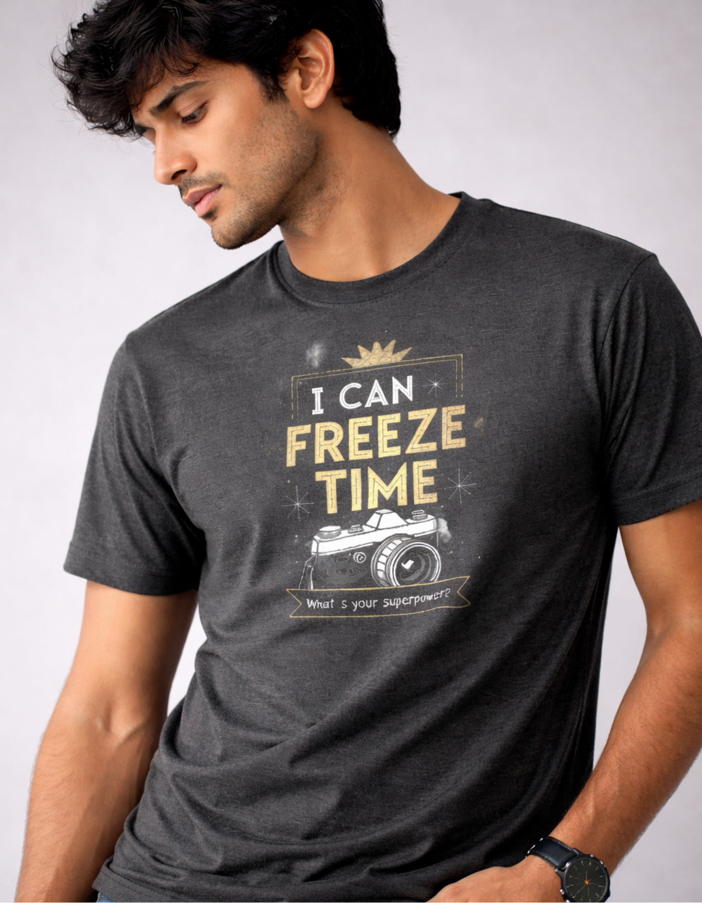 I Can Freeze Time Classic Crew T-Shirt