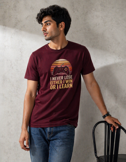 I Never Lose Classic Crew T-Shirt