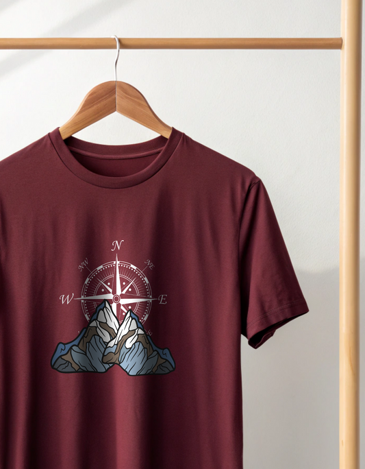 Mountain Exploration Unisex Classic Crew T-Shirt