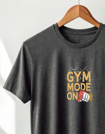 Gym Mode On Classic Crew T-Shirt