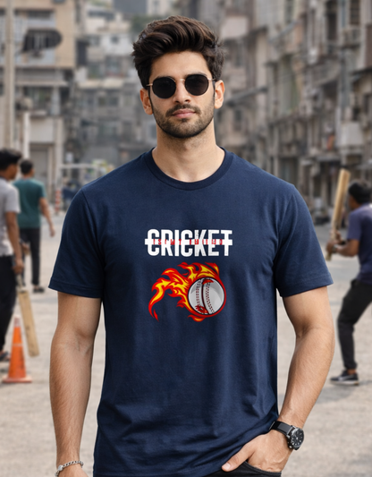 Cricket Is My Cardio Classic Crew T-Shirt