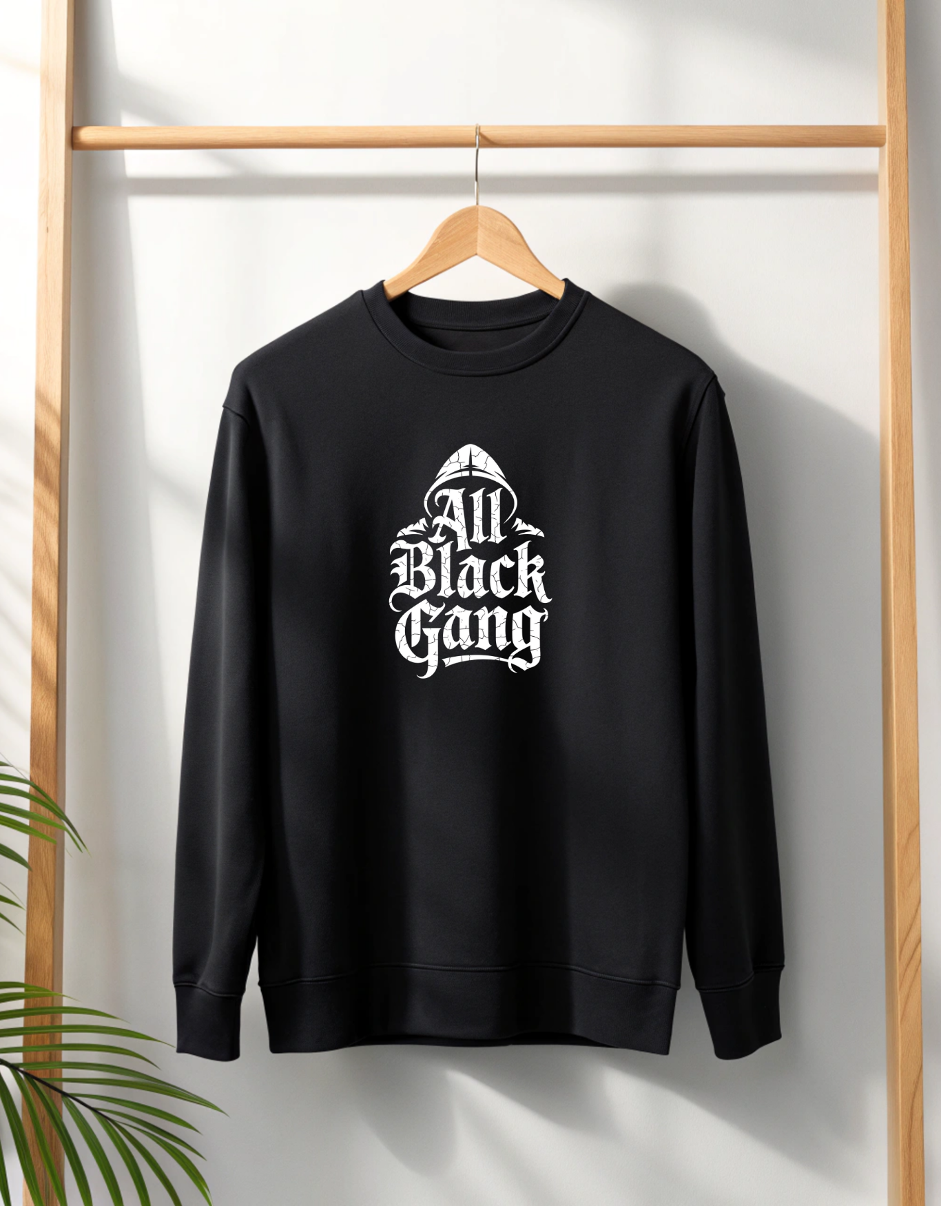 Buy All Black Gang Men Sweatshirt Online India