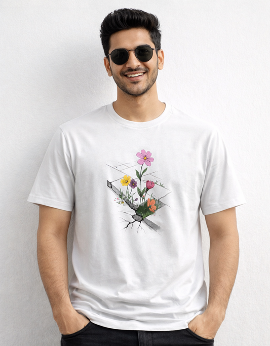 Buy Beauty Breaks Through Classic Fit T-Shirt