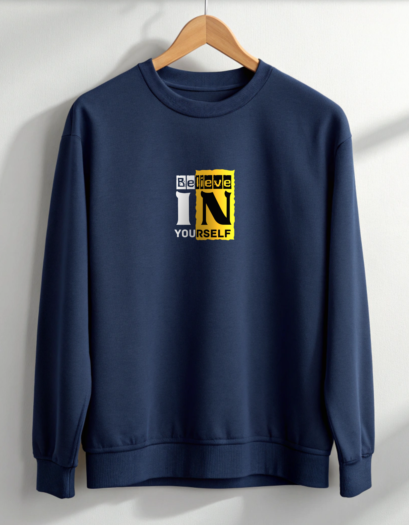 Buy Believe in Yourself Sweatshirt for Men in India