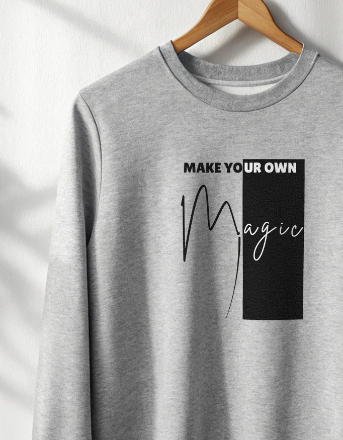 Buy Make Your Own Magic Sweatshirt for Men India