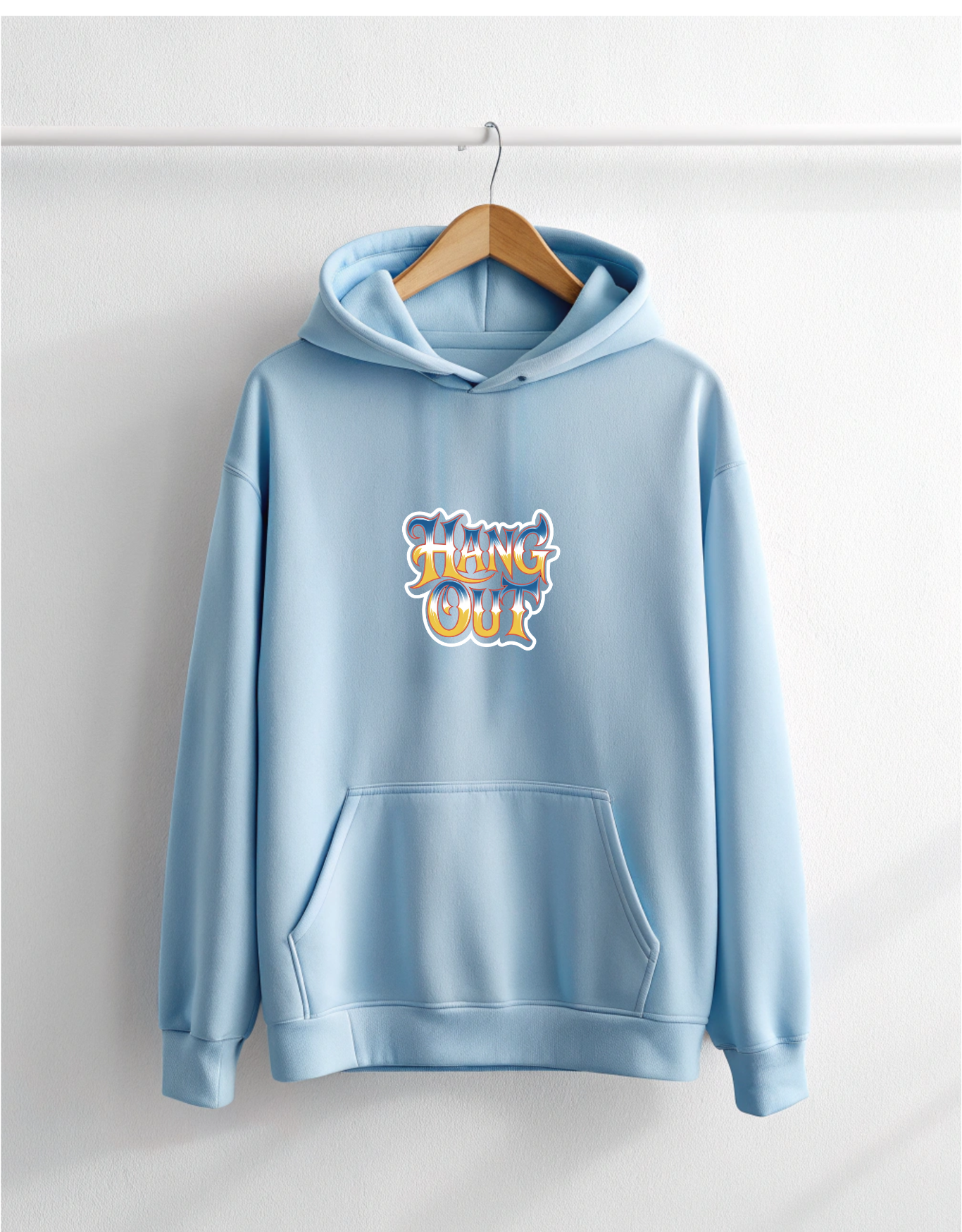 Buy Baby Blue Hoodie for Men in India