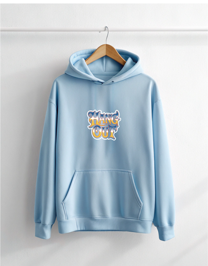 Buy Baby Blue Hoodie for Men in India