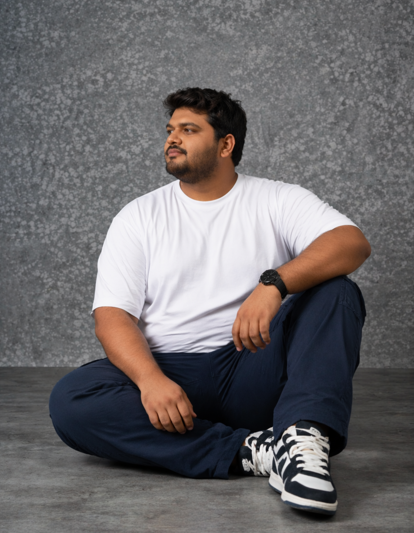 Buy White Plus Size XXXL & XXXXL T-Shirts Online for Men