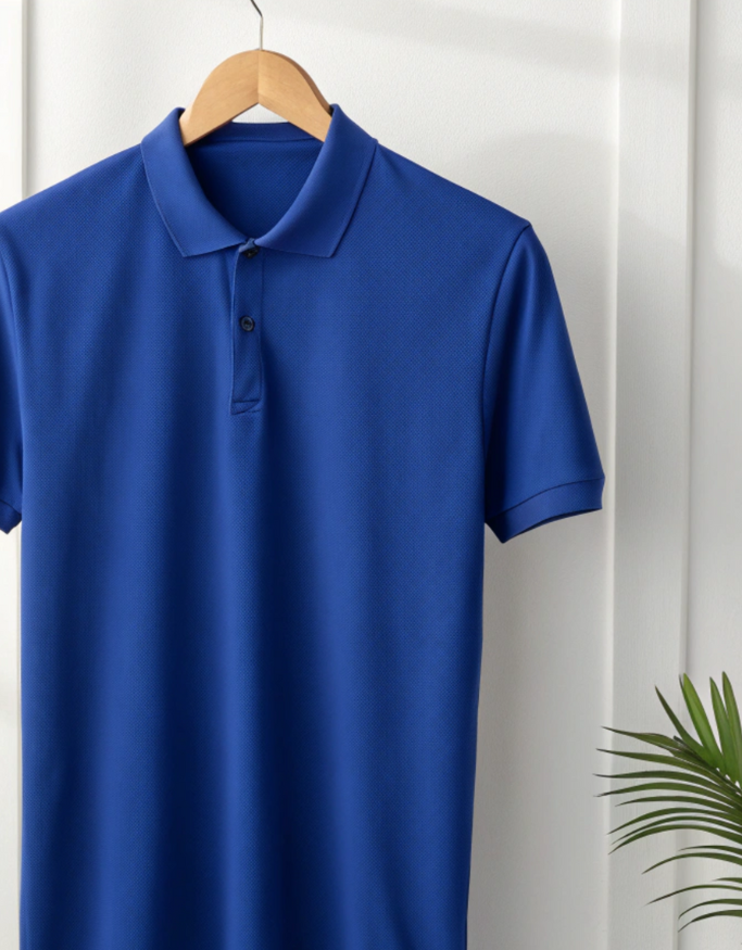 Royal Blue Men's Polo T-shirts at ₹599 