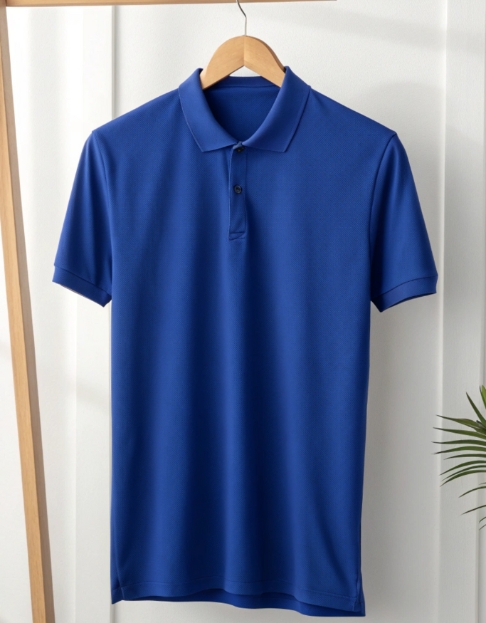 Royal Blue Men's Polo T-shirts at ₹599 